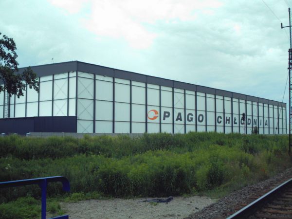 Nowość na naszym rynku pracy.
Składowa i dystrybucyjna chłodnia "PAGO"
25 000 miejs paletowych.