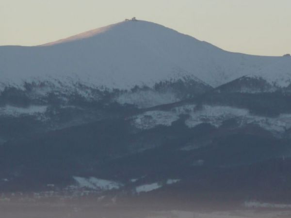 Widok na Śnieżkę
