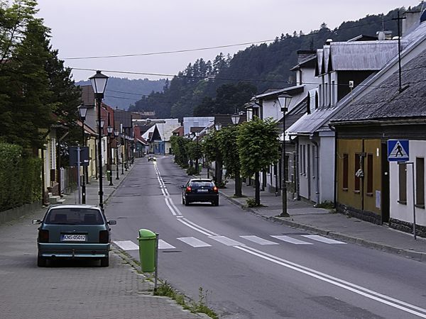 Muszyna -Ulica Kościelna