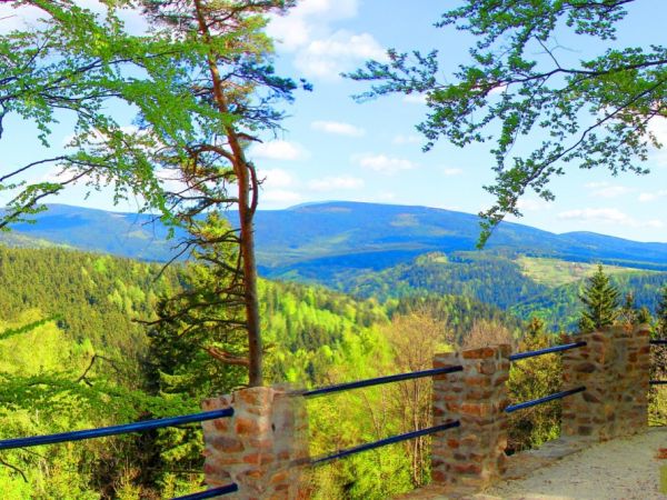 Widok z góry iglicznej