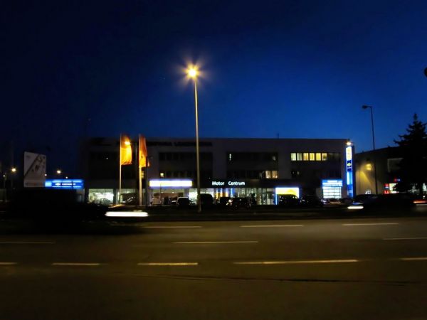 Nocą na ulicy Elbląskiej