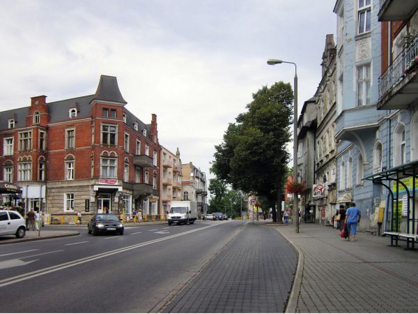 Kętrzyn-zabytkowe kamienice przy ul.Sikorskiego 2014-08-05
