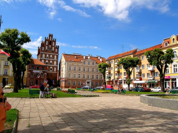 Plac konstytucji 3 Maja-rynek starego miasta
