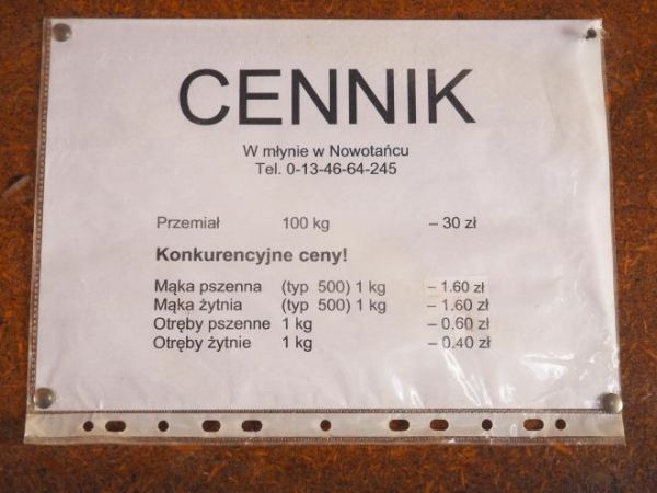 ... i co ważne ! - nie trzeba mieć swojego zboża - a tu ten asortyment się otrzyma.