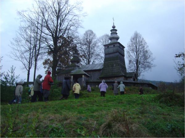 cerkiew unicka - wiernych obrządku grecko-katolickiego, wzniesiona w 1762r.