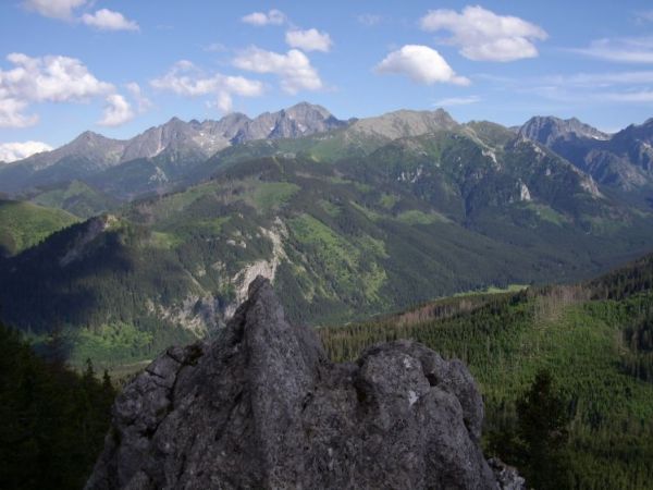 Widok z Gęsiej Szyi