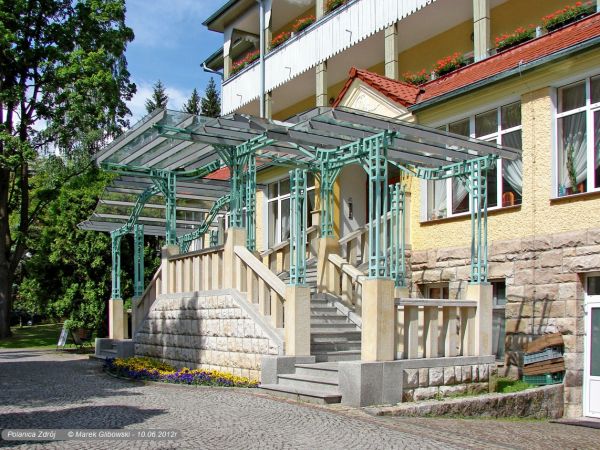 Szpital Uzdrowiskowy nr II  " Zdrowie "     Polanica Zdrój.