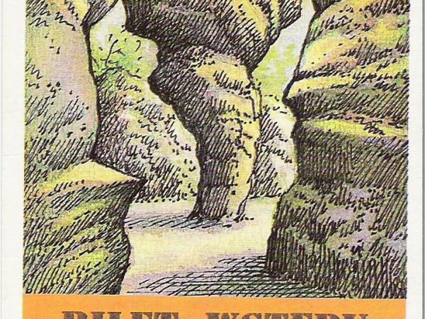 ze zbiorów prywatnych: do Parku Narodowego Gór Stołowych - do/na  Błędne Skały. Park urzeka bajkowym krajobrazem. Jedyny w Polsce przykład gór płytowych, zbudow