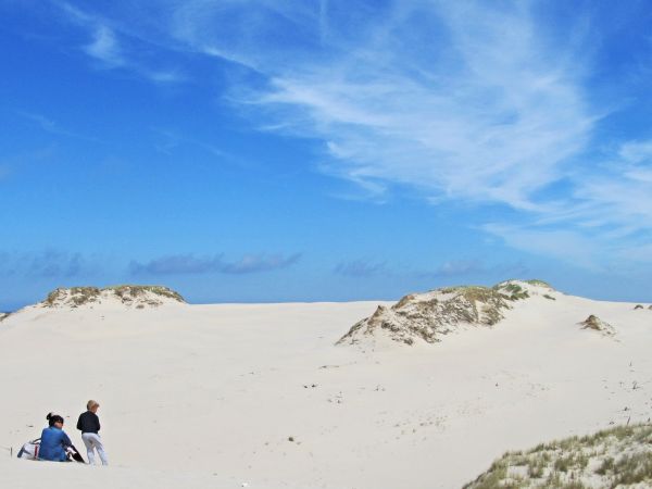 Ruchome wydmy przy Górze Rąbce