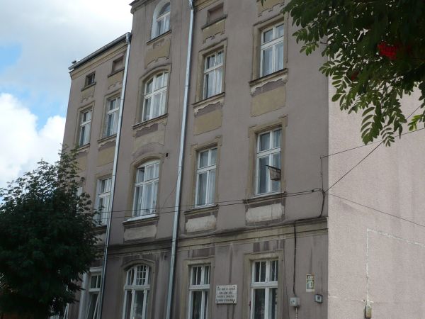 Jedna ze starszych kamienic Działdowa przy ul. Hallera .