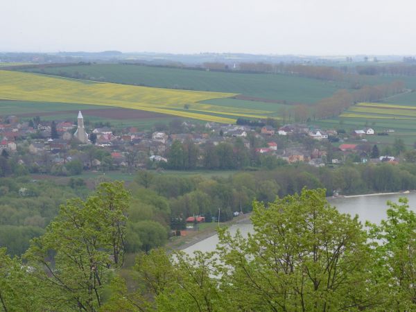 Widok na miejscowość Bliszczyce
