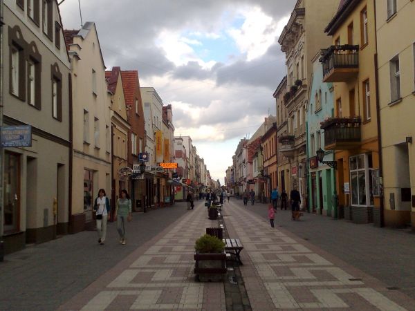 Deptak na ul. Wojska Polskiego