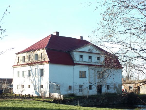 jeden z okazalszych domostw w Strzelcach