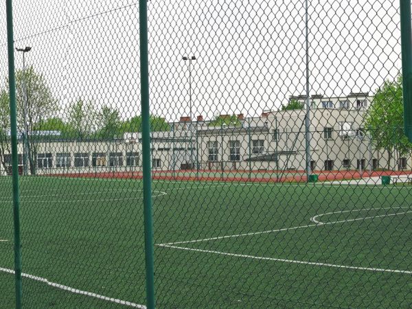 Panorama boiska przyszkolnego ulica Kościerska