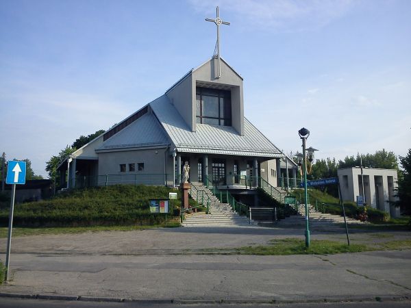 Sosnowiec-Dańdówka. Kościół pod wezwaniem św. Jacka.