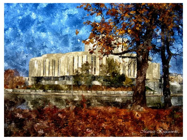 Gmach Opery Nowa nad rz.Brdą