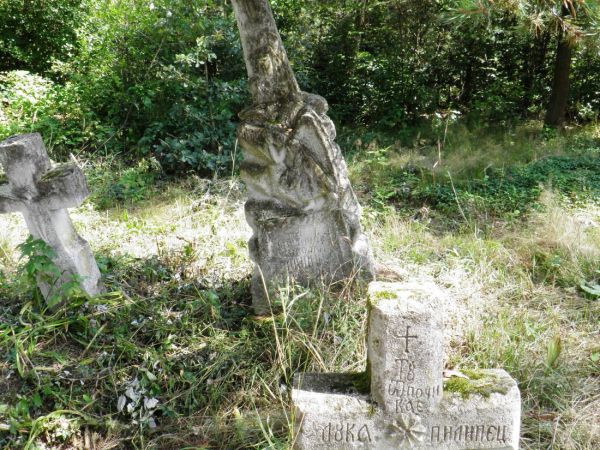 Zabytkowy cmentarz grecko-katolicki w Gorajcu . Na cmentarzu znajduje się kaplica grobowa  rodziny  Brunickich  , właścicieli okolicznych ziem.  Znajduje się na