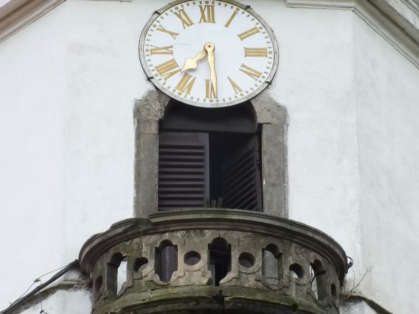 balkon na wieży kościelnej