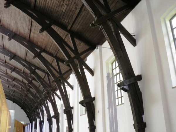 Zamek - Muzeum w Łańcucie. Maneż - wnętrze