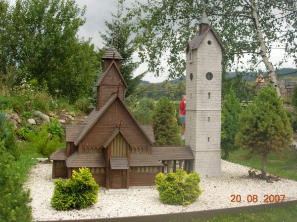 Miniatura światyni Wang