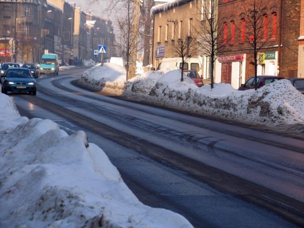 Zima styczeń 2006 – ul. Bytomska