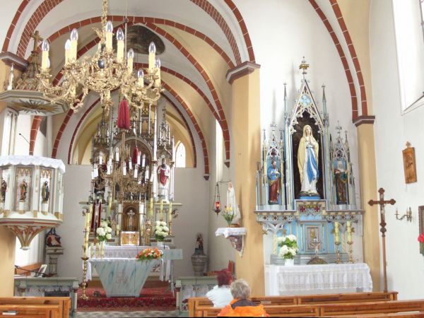 Wnętrze kościoła św. Katarzyny