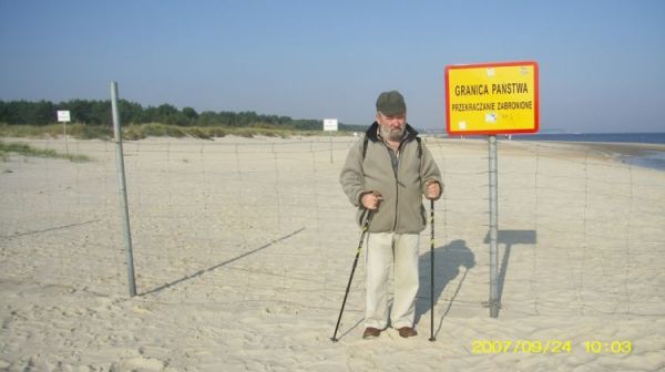 Autor zdjęć na granicy