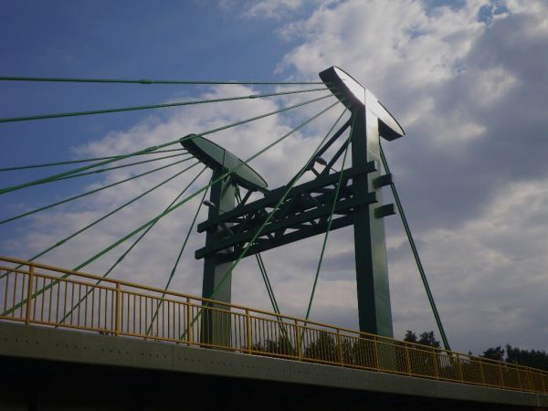 Nowy most w Dźwirzynie