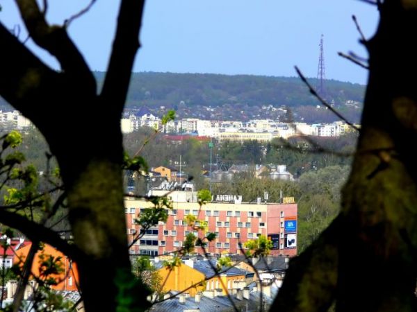 Panorama dzielnic zachodnich miasta