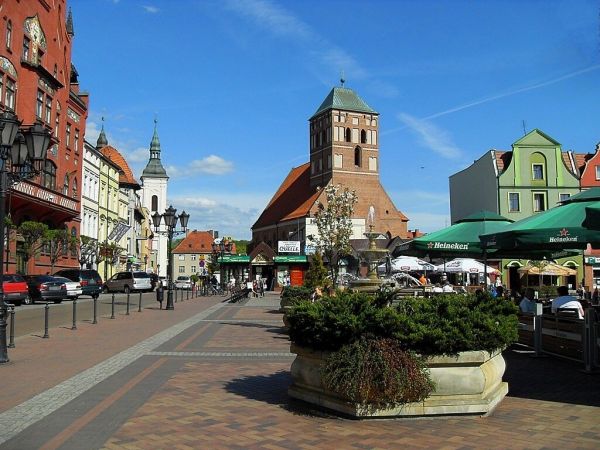 Zabudowa Starego Rynku i ulicy Gimnazjalnej