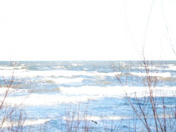 Morze zimą...
