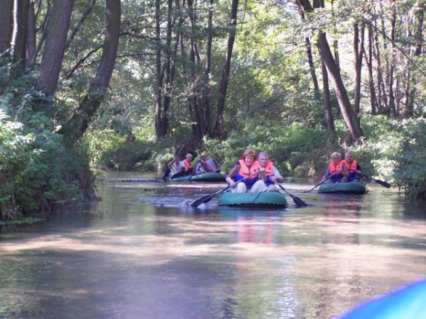 Spływ pontonowy po Białej w Białej Wielkiej