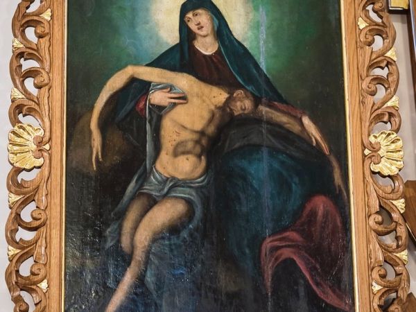 Widoki wioski Stróże Małe