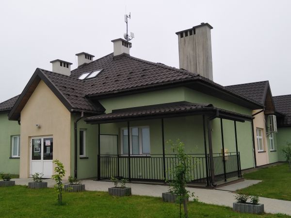 Widoki wioski Stróże Małe