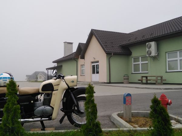 Widoki wioski Stróże Małe