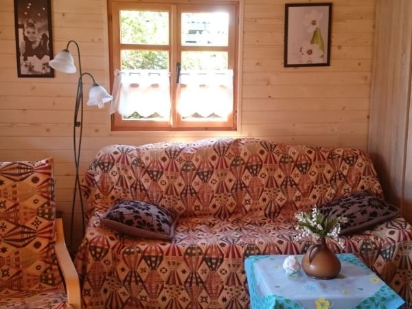 Domek letniskowy drewniany nad morzem