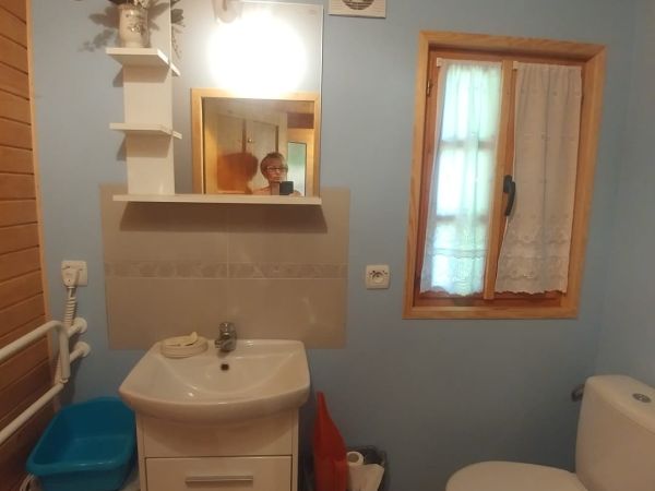 Domek letniskowy drewniany nad morzem