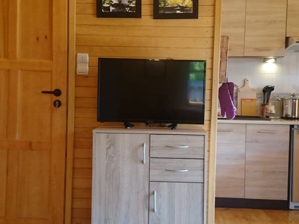 Domek letniskowy drewniany nad morzem