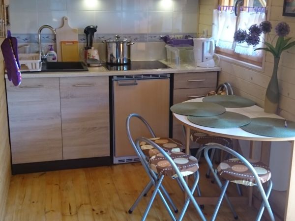 Domek letniskowy drewniany nad morzem