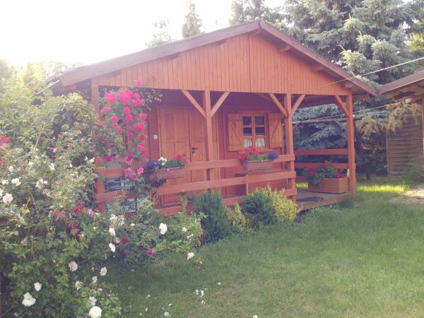 Domek letniskowy drewniany nad morzem