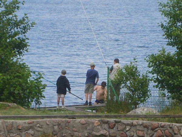 Zajęcia z wędkarstwa.