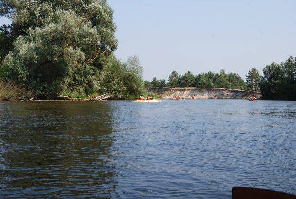 spływ kajakowy rzeką Bug