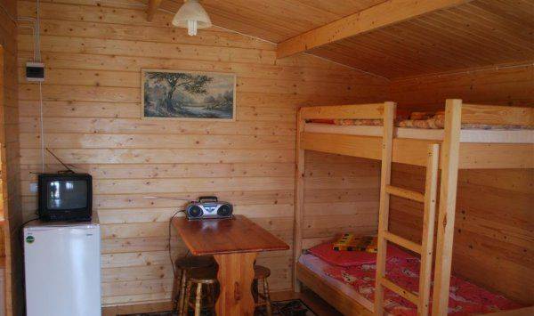 wnętrze domku 6-os.