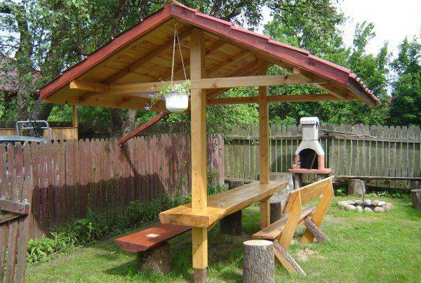 altana, grill i ognisko