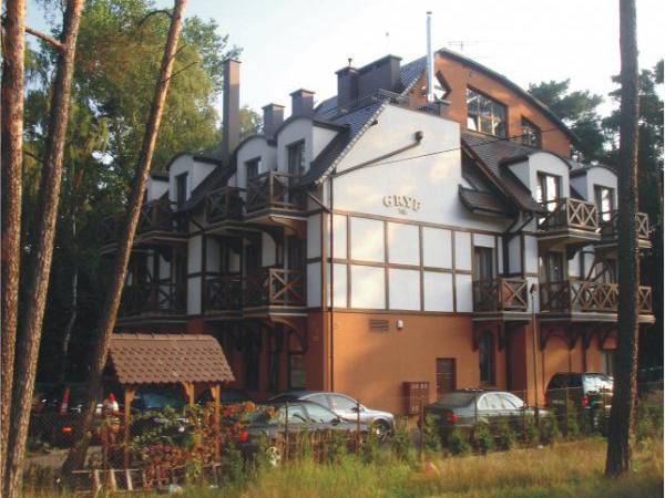 Nasz hotel od strony ul. Orła Białego