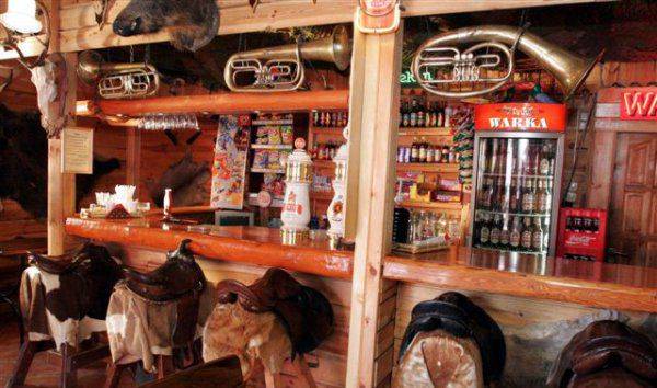 pub w stylu kowbojskim