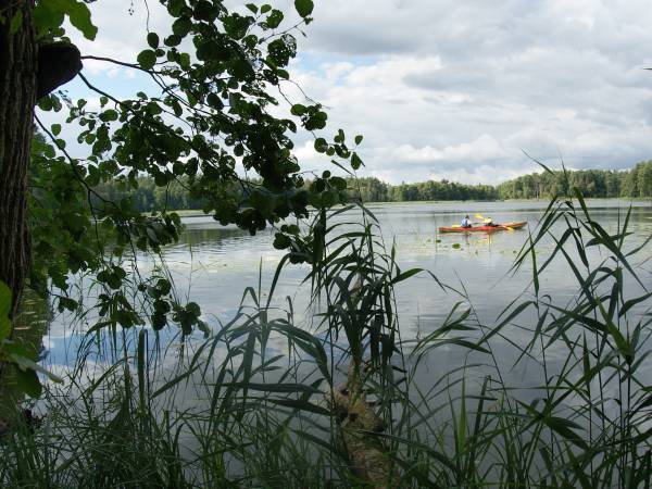 Jeziorko Gardyńskie na szlaku