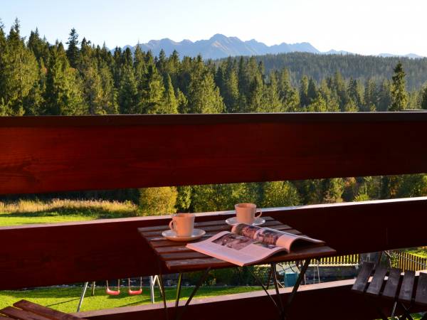 Jedla - widok na Tatry, góry