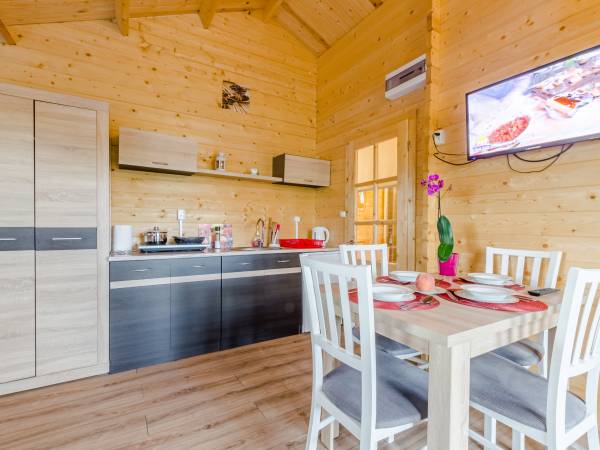 Salon z kuchnią domek nr 1