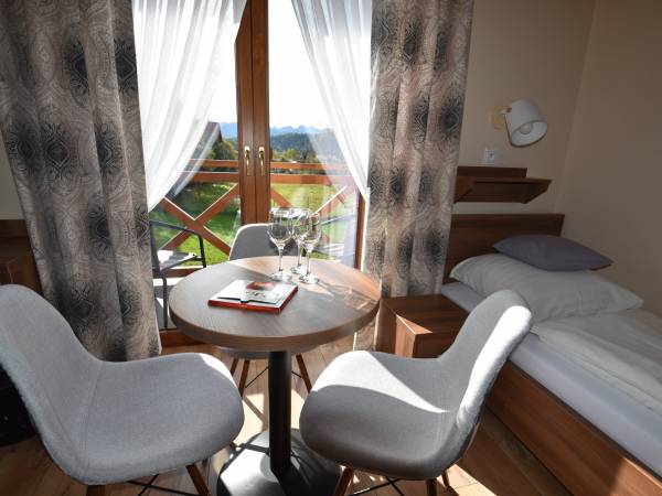 Pokój nr 4 z widokiem na góry